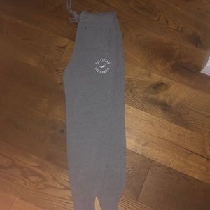 Hollister Grey Logo Sweatpants